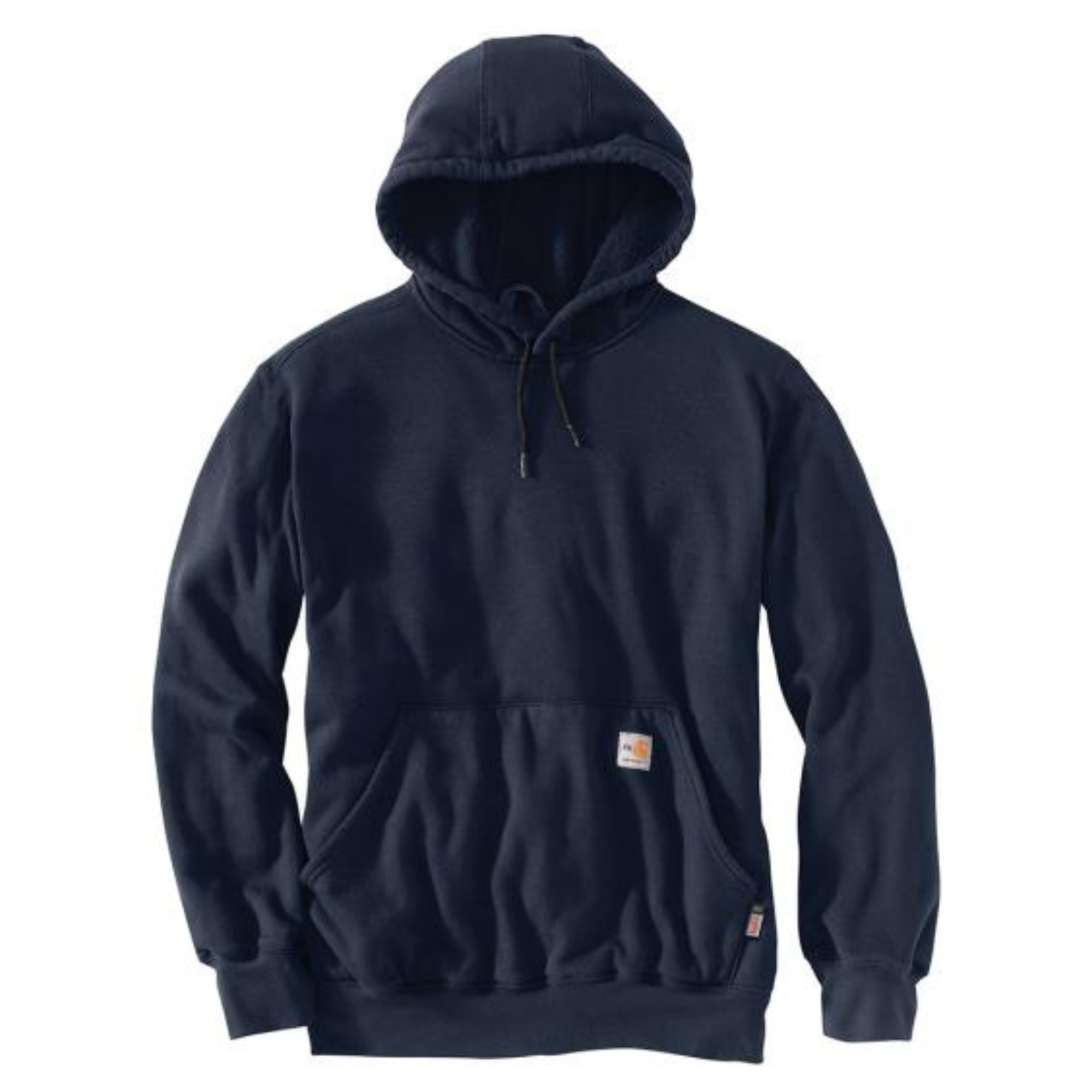 Carhartt Flame-Resistant Force Loose Fit Midweight Hooded Navy Sweatshirt from GME Supply